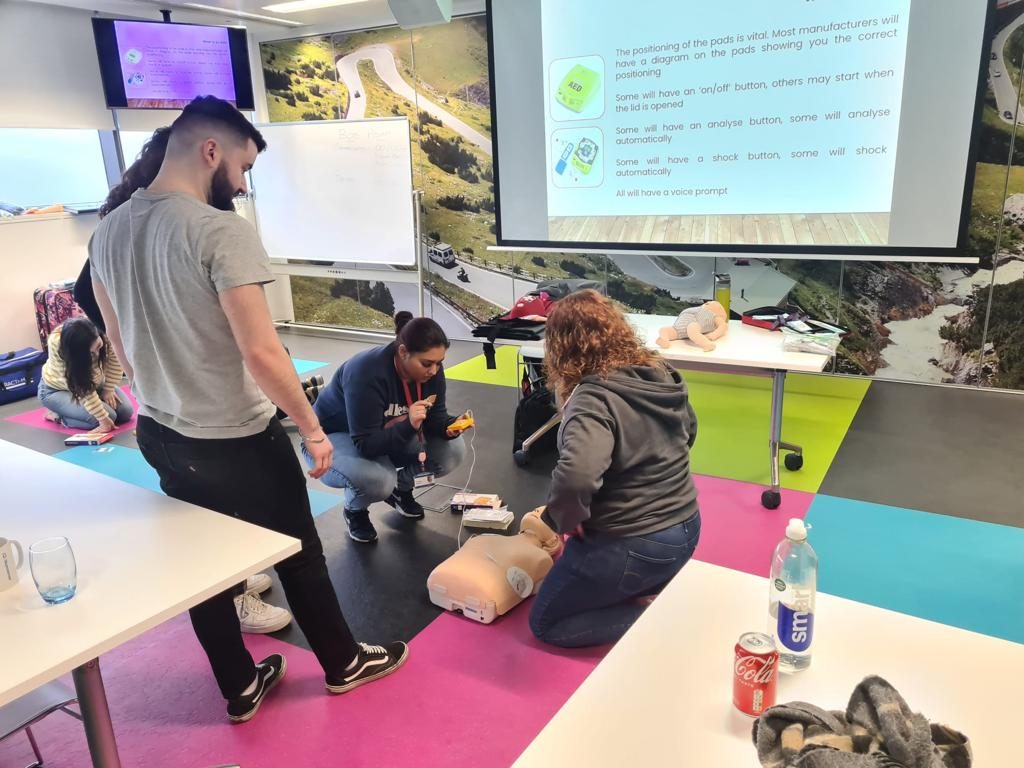 First Aid at Work training in Belfast